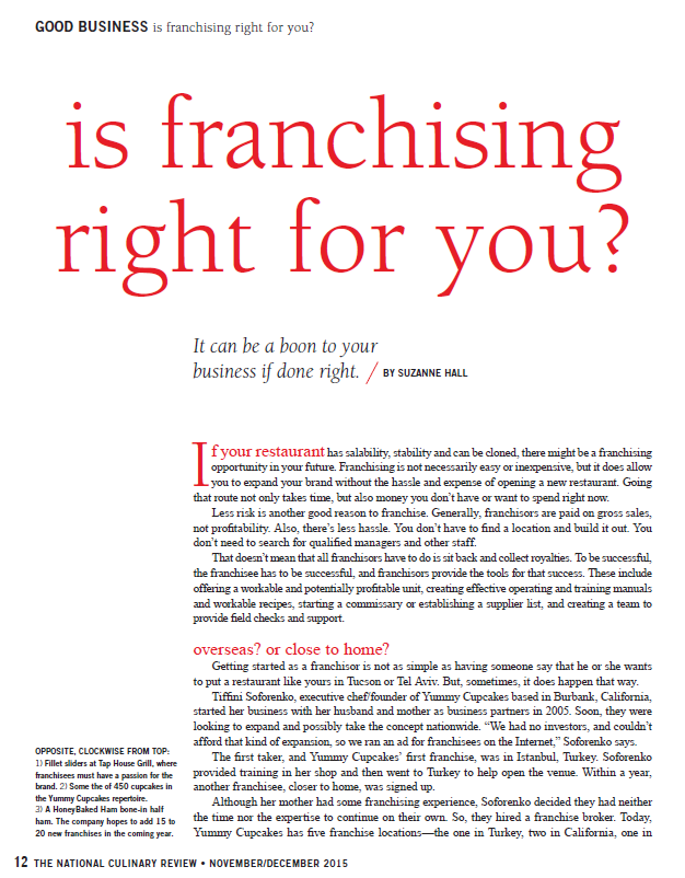 NCR franchising article link Dec 2015