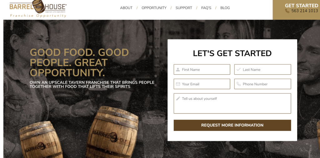 Barrel House Franchise