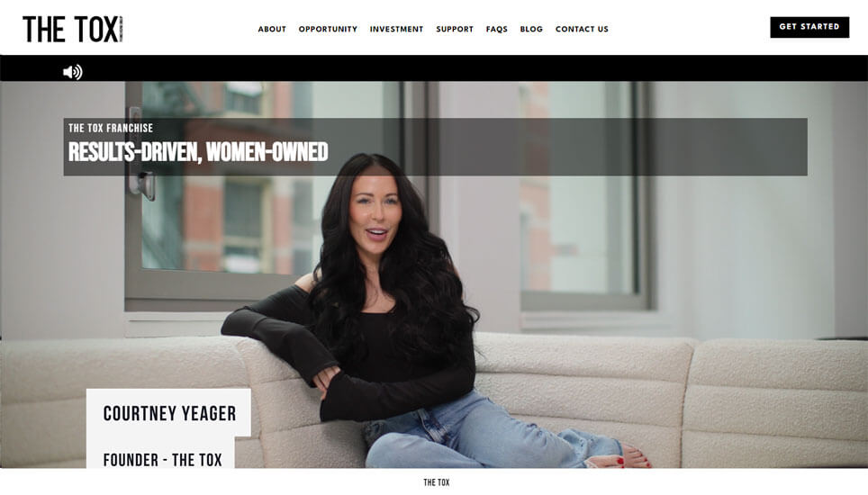The Tox Franchise Group Franchise Website
